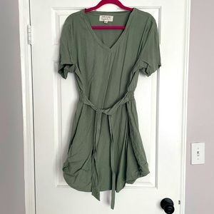 Cloth and stone dress